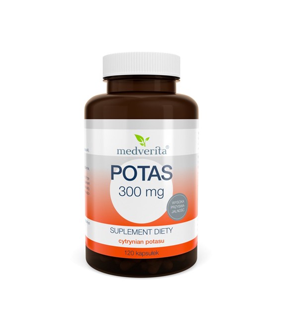 Medverita Potas 300 mg 120 kapsułek