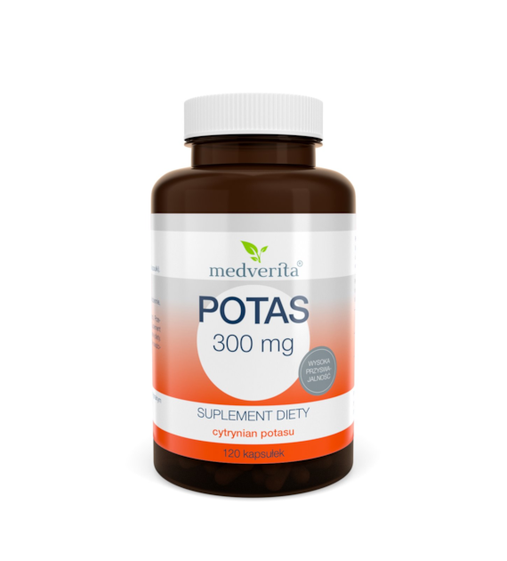 Medverita Potas 300 mg 120 kapsułek