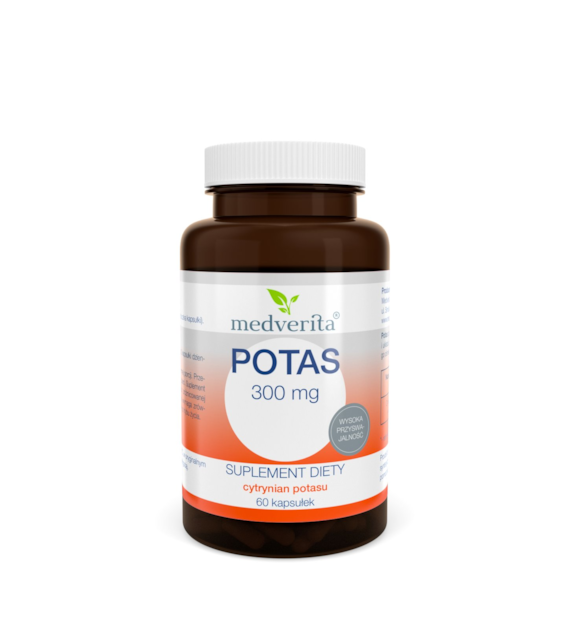 Medverita Potas 300 mg 60 kapsułek