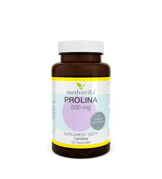 Medverita Prolina 500 mg 50 kapsułek