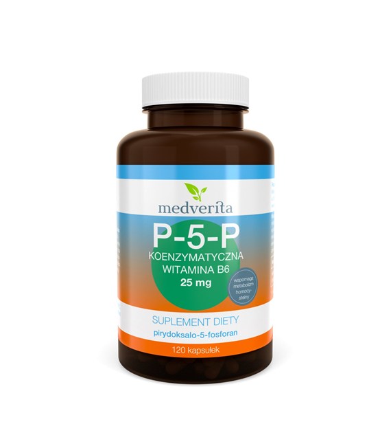 Medverita P-5-P 25 mg 120 kapsułek