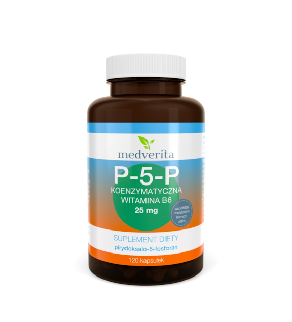 Medverita P-5-P 25 mg 120 kapsułek