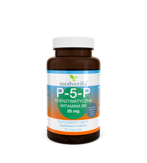 Medverita P-5-P 25 mg 60 kapsułek