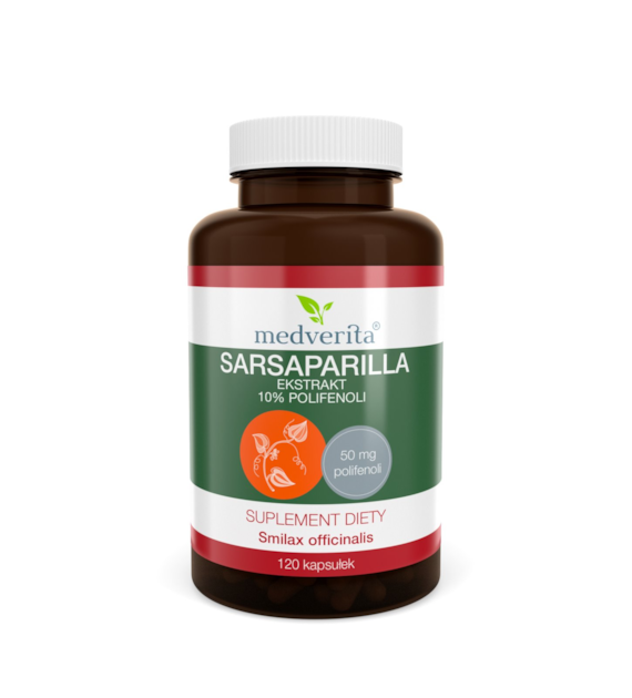 Medverita Sarsaparilla 120 kapsułek