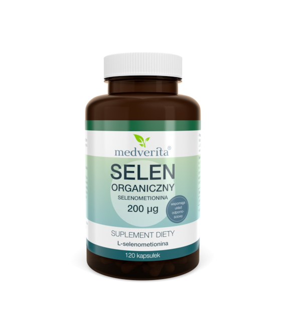 Medverita Selen Organiczny 120 kapsułek