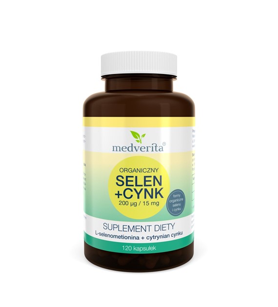 Medverita Selen + Cynk 120 kapsułek