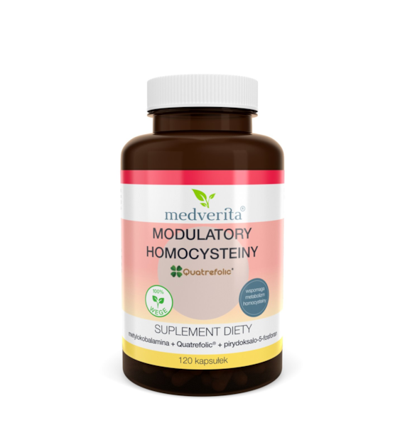 Medverita Modulatory Homocysteiny 120 kapsułek