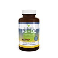 Medverita Witamina K2 MK-7 100 ug + D3 2000IU 120k