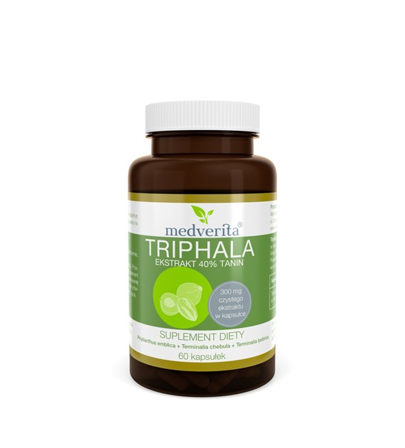Medverita Triphala 300 mg 60 kapsułek