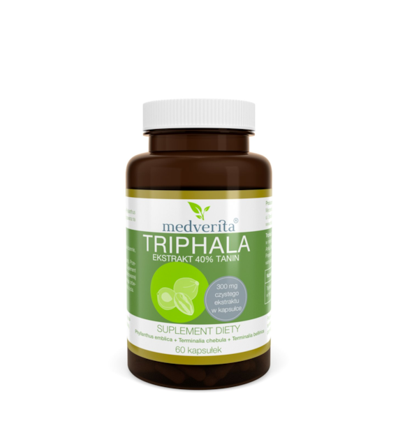 Medverita Triphala 300 mg 60 kapsułek