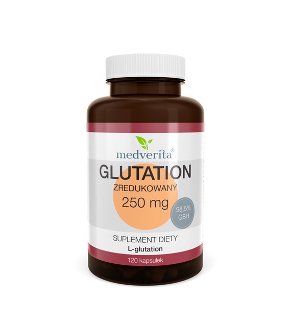 Medverita Glutation zredukowany 250 mg 120 kaps
