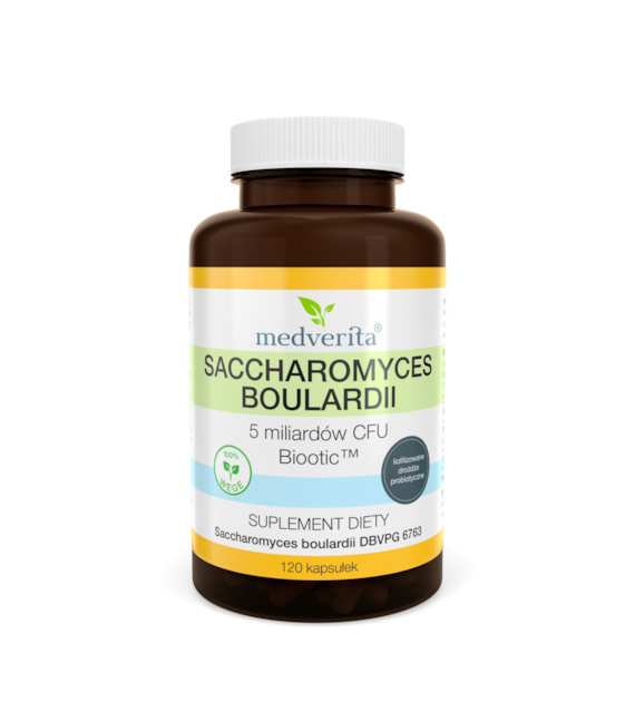 Medverita Saccharomyces Boulardii 120 kapsułek