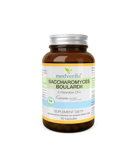 Medverita Saccharomyces Boulardii 60 kapsułek