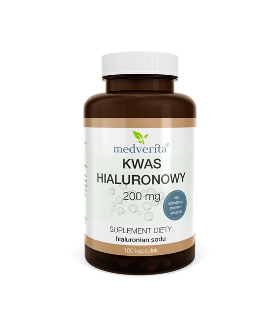 Medverita Kwas hialuronowy 200 mg 120 kapsułek