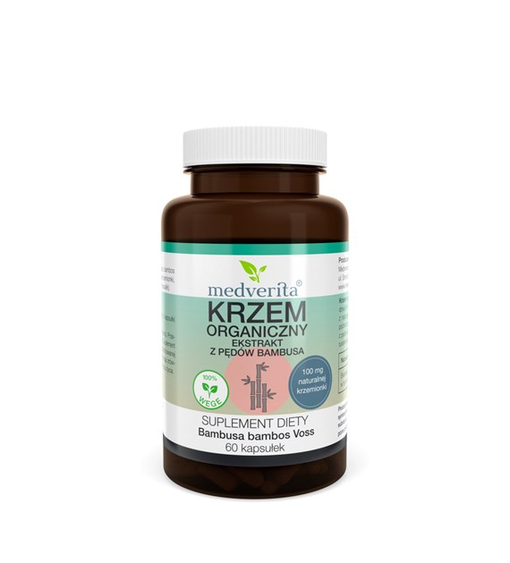 Medverita Krzem organiczny 100 mg 60 kapsułek