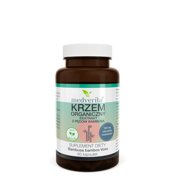 Medverita Krzem organiczny 100 mg 60 kapsułek