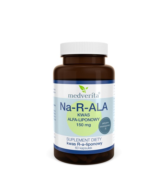 Medverita ALA 150 mg (Na-R-ALA) - 60 kapsułek