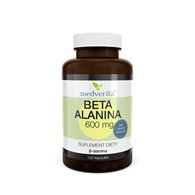 Medverita Beta Alanina 600 mg 120 kapsułek