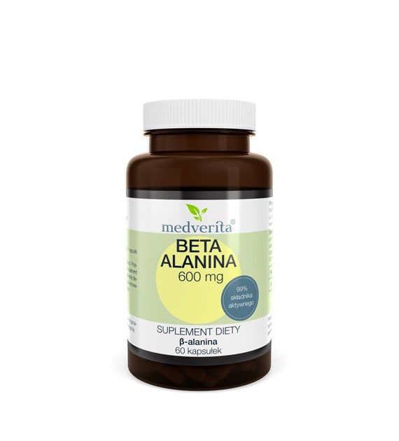 Medverita Beta Alanina 600 mg 60 kapsułek
