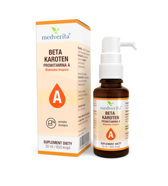 Medverita Beta-karoten CaroCare®prowit.A 30ml/600k