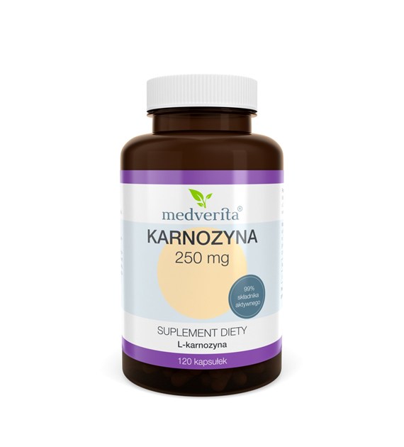 Medverita Karnozyna 250 mg 120 kapsułek