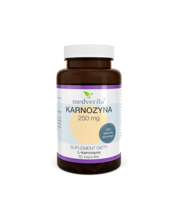 Medverita Karnozyna 250 mg 60 kapsułek