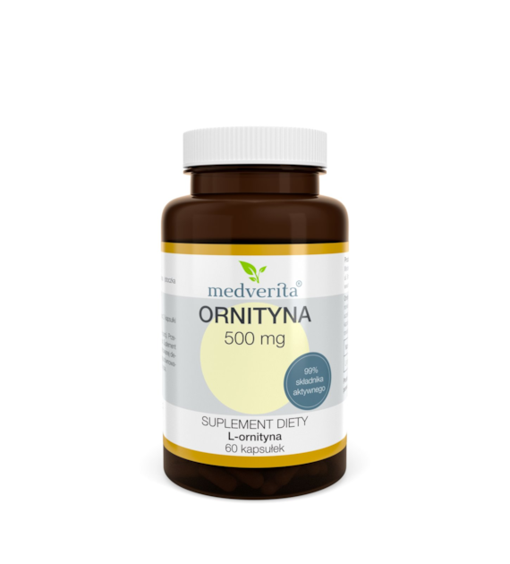 Medverita Ornityna 500 mg 60 kapsułek