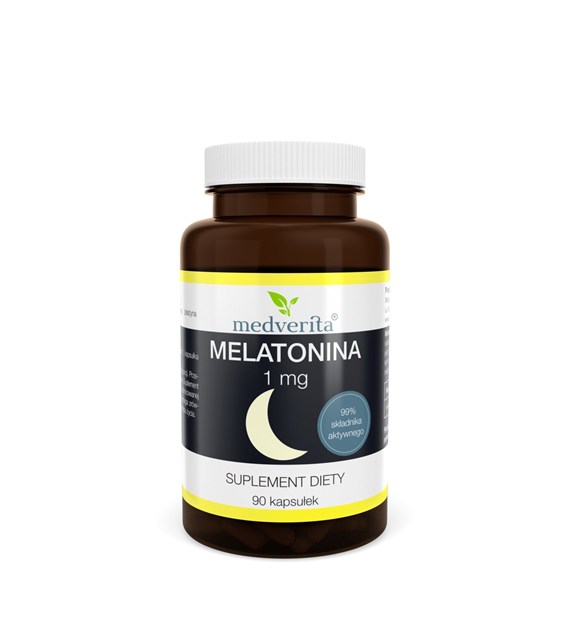 Medverita Melatonina 1 mg Melatonin 90 kapsułek