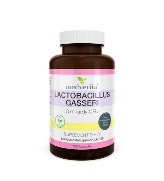 Medverita Lactobacillus gasseri 3 mld CFU 120 kaps