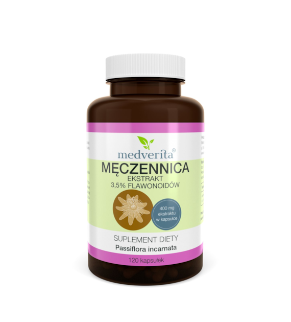 Medverita Męczennica 400 mg 120 kapsułek