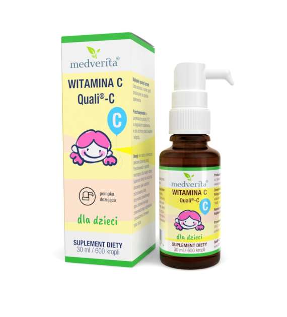 Medverita Wit.C w kroplach dla dzieci Quali-C 30ml