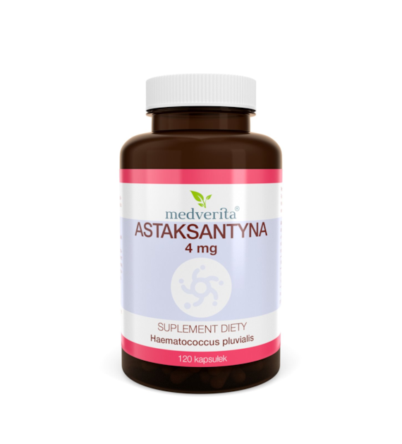Medverita Astaksantyna 4mg Oleożywica Softgel 120k