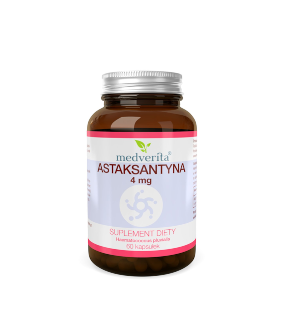 Medverita Astaksantyna 4mg Oleożywica Softgel 60k
