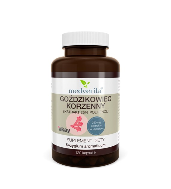 Medverita Goździkowiec korzenny 120 kapsułek