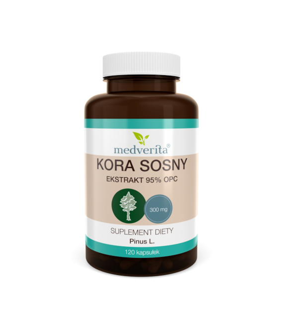 Medverita Kora sosny 120 kapsułek