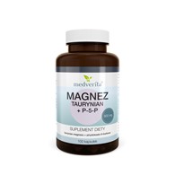 Medverita Magnez Taurynian + P5P 100 kapsułek