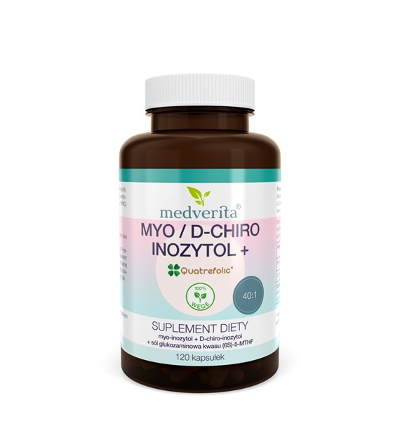 Medverita Myo/D-chiro-Inozytol 120 kapsułek