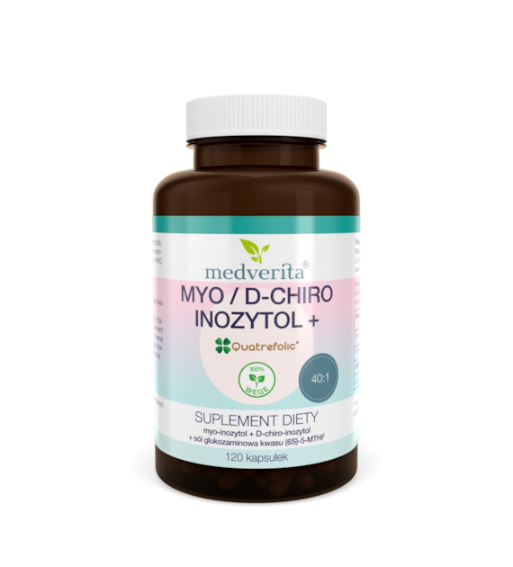 Medverita Myo/D-chiro-Inozytol 120 kapsułek