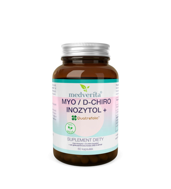 Medverita Myo/D-chiro-Inozytol 60 kapsułek