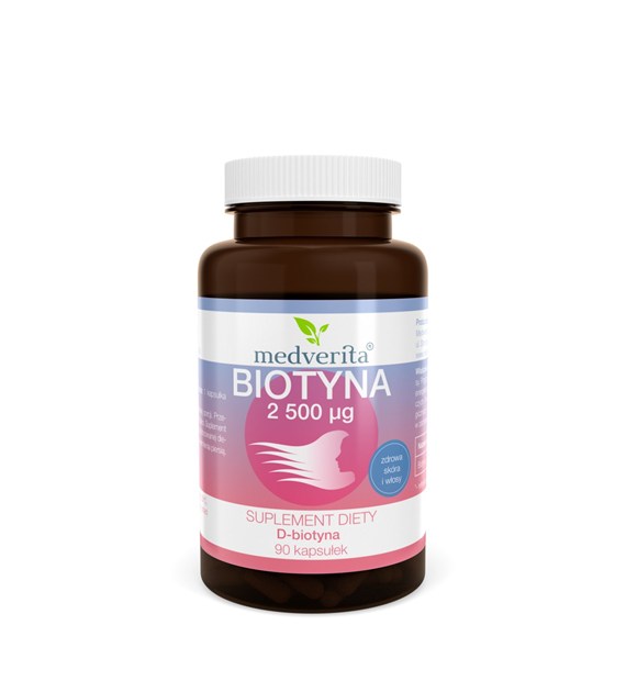Medverita Biotyna 2500 mcg 90 kapsułek