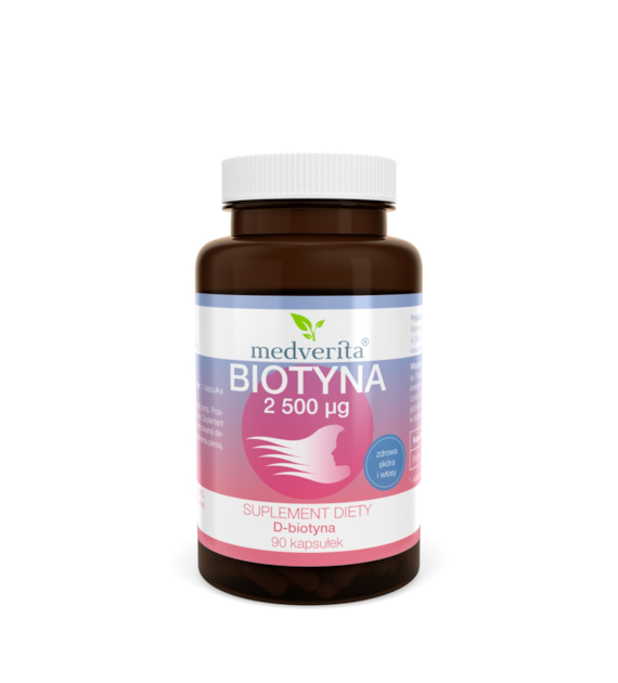 Medverita Biotyna 2500 mcg 90 kapsułek