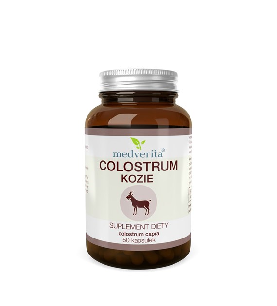 Medverita Colostrum Kozie 500 mg 50 kapsułek