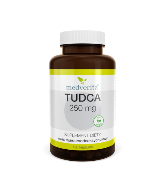 Medverita Tudca 250 mg 120 kapsułek