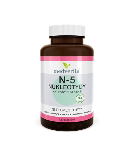 Medverita N-5 Nukleotydy 120 kapsułek