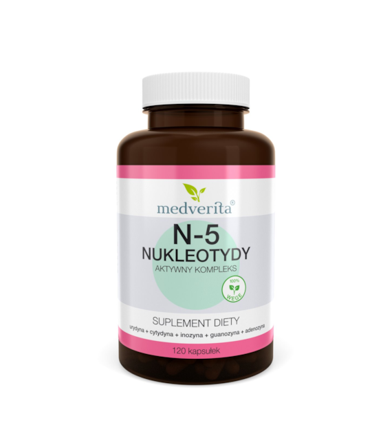 Medverita N-5 Nukleotydy 120 kapsułek