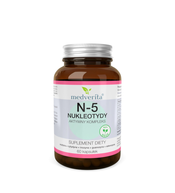 Medverita N-5 Nukleotydy 60 kapsułek