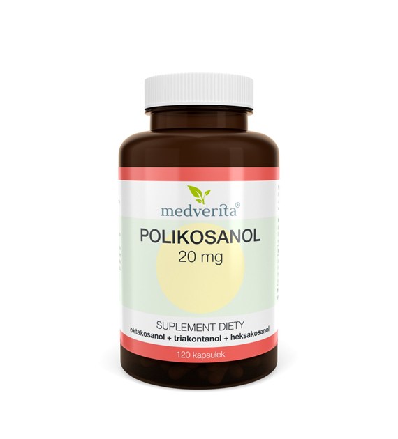 Medverita Polikosanol 20 mg 120 kapsułek