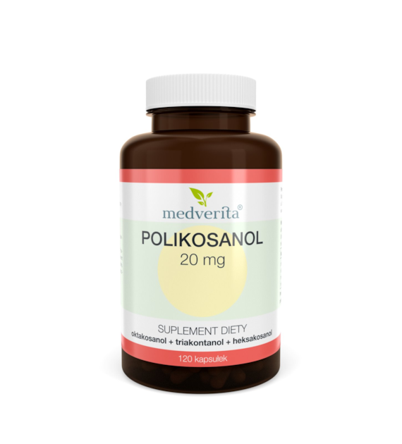Medverita Polikosanol 20 mg 120 kapsułek