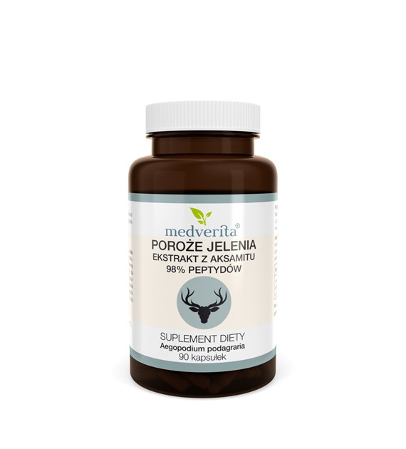 Medverita Poroże jelenia 98% 300 mg 90 kapsułek