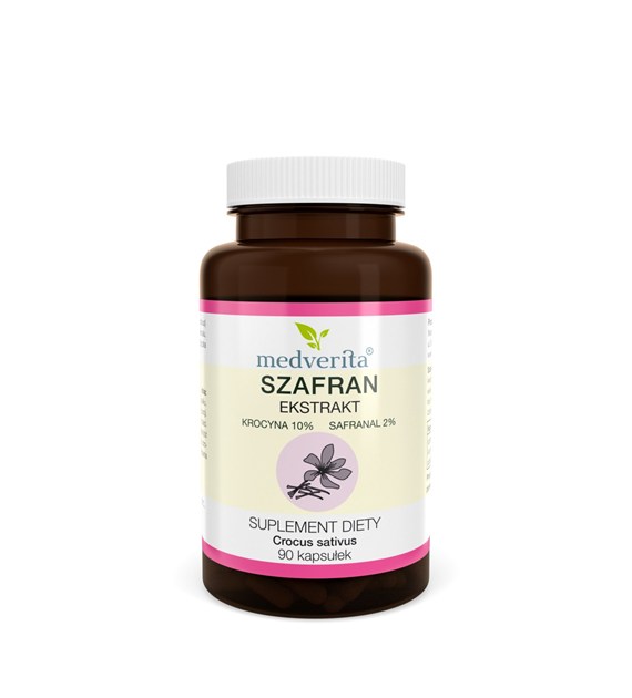 Medverita Szafran ekstrakt 90 kapsułek